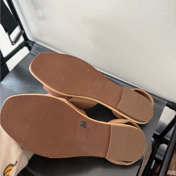 Nisolo All-Day Cross Strap Sandal - Almond - Picture 7 of 9